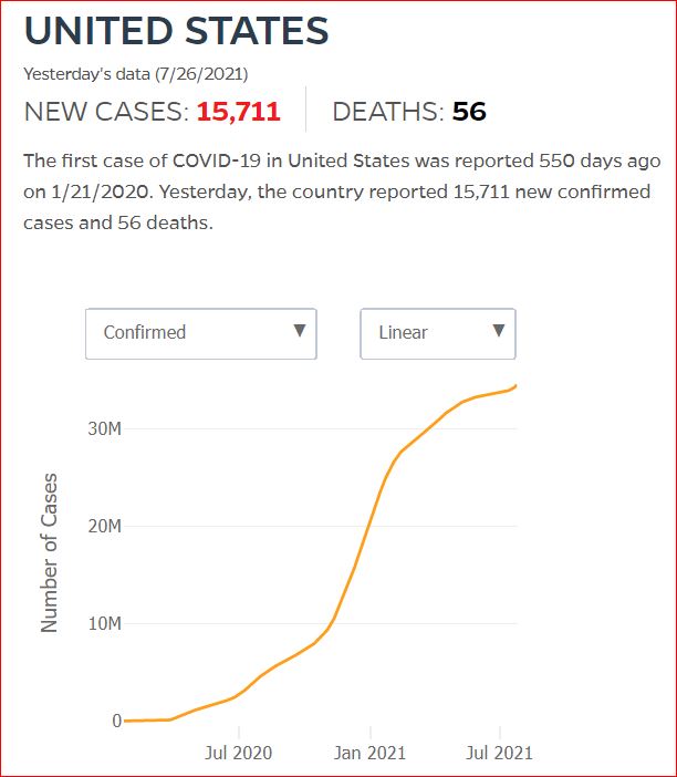 2021 07 25 Covid19 CasesAndDeaths