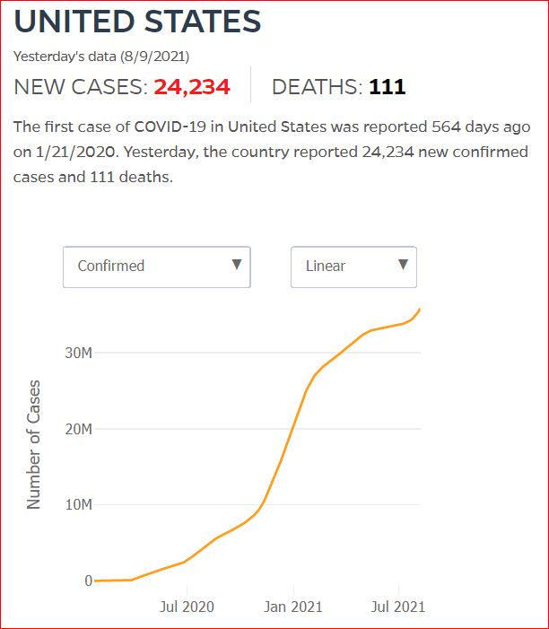 2021 08 08 Covid19 CasesAndDeaths