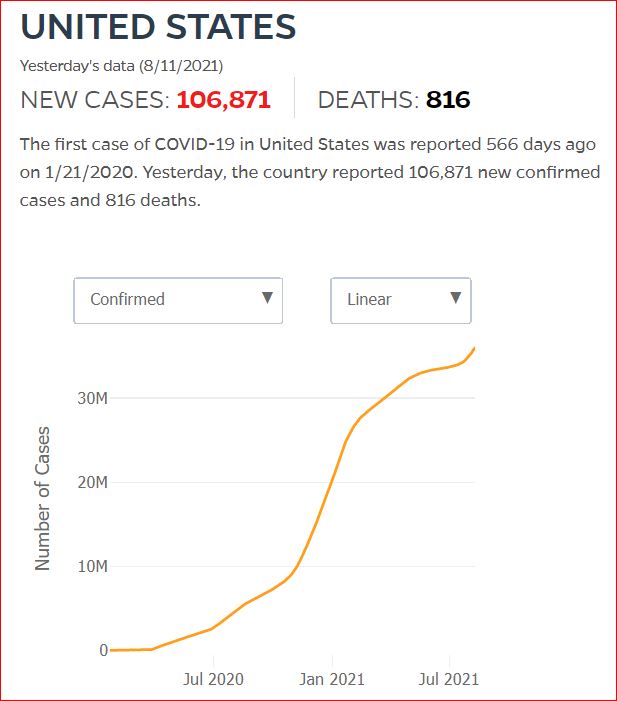 2021 08 10 Covid19 CasesAndDeaths