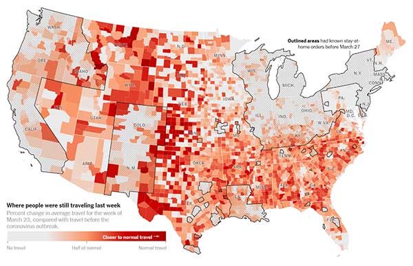 NYT Map Travel LockedDownStates 2020 04 02 600x387 33pct