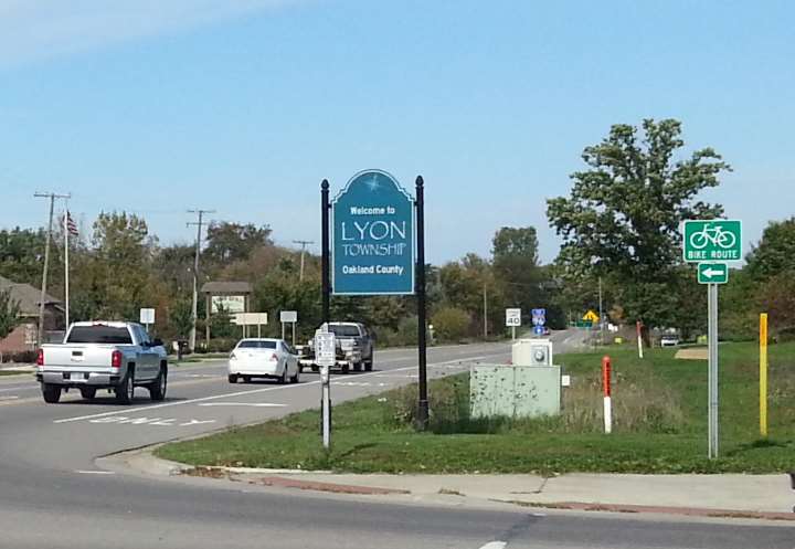 Bike Trail at Lyon Township Library 10 11 2016 pic14 720w497h