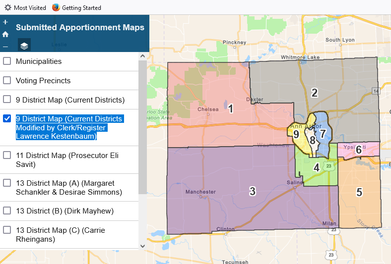 ApportionmentMap 9 Member by Clerk L Kestenbaum