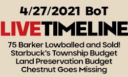 Chestnut a Desaparecido from 4/27 Board Agenda